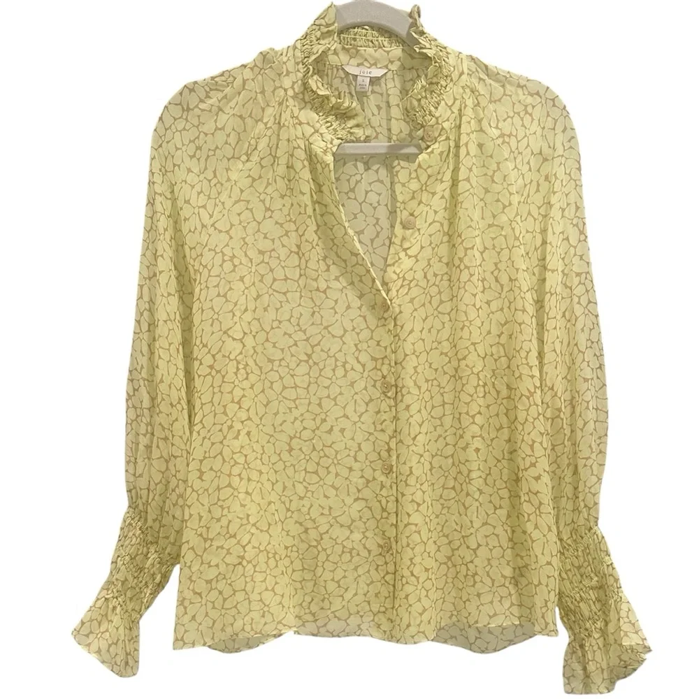 JOIE “Dea” top. Peasant style blouse. - Picture 7 of 13